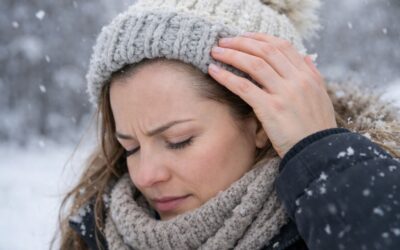 Cuero cabelludo sensible en invierno